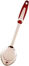 Ascot Cooking Spoon, Silver/Red