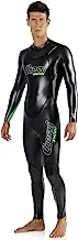 Cressi Men Triton All-In-One Swim Wetsuit 1.5mm - Premium Neoprene Swimming Suit