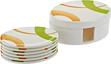 Harmony Oval Dish Set 6 Pieces (White)