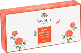 Yardley London Royal Red Rose soap, 3 x 100 gm