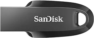 Sandisk 256gb ultra curve 3.2 flash drive 100mb/s -sdcz550-256g-g46, black