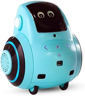 روبوت ميكو 2 STEM للتعلم الممتع مع مدرس الذكاء الاصطناعي بالصوت ، أزرق