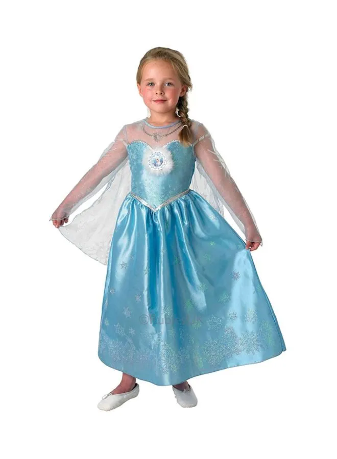 RUBIE'S Frozen Elsa Deluxe Dress, Medium