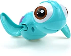 DUCKBOXX XX ألعاب الاستحمام ريح السباحة السلاحف البحرية للأطفال الصغار ، الرضع (أزرق)