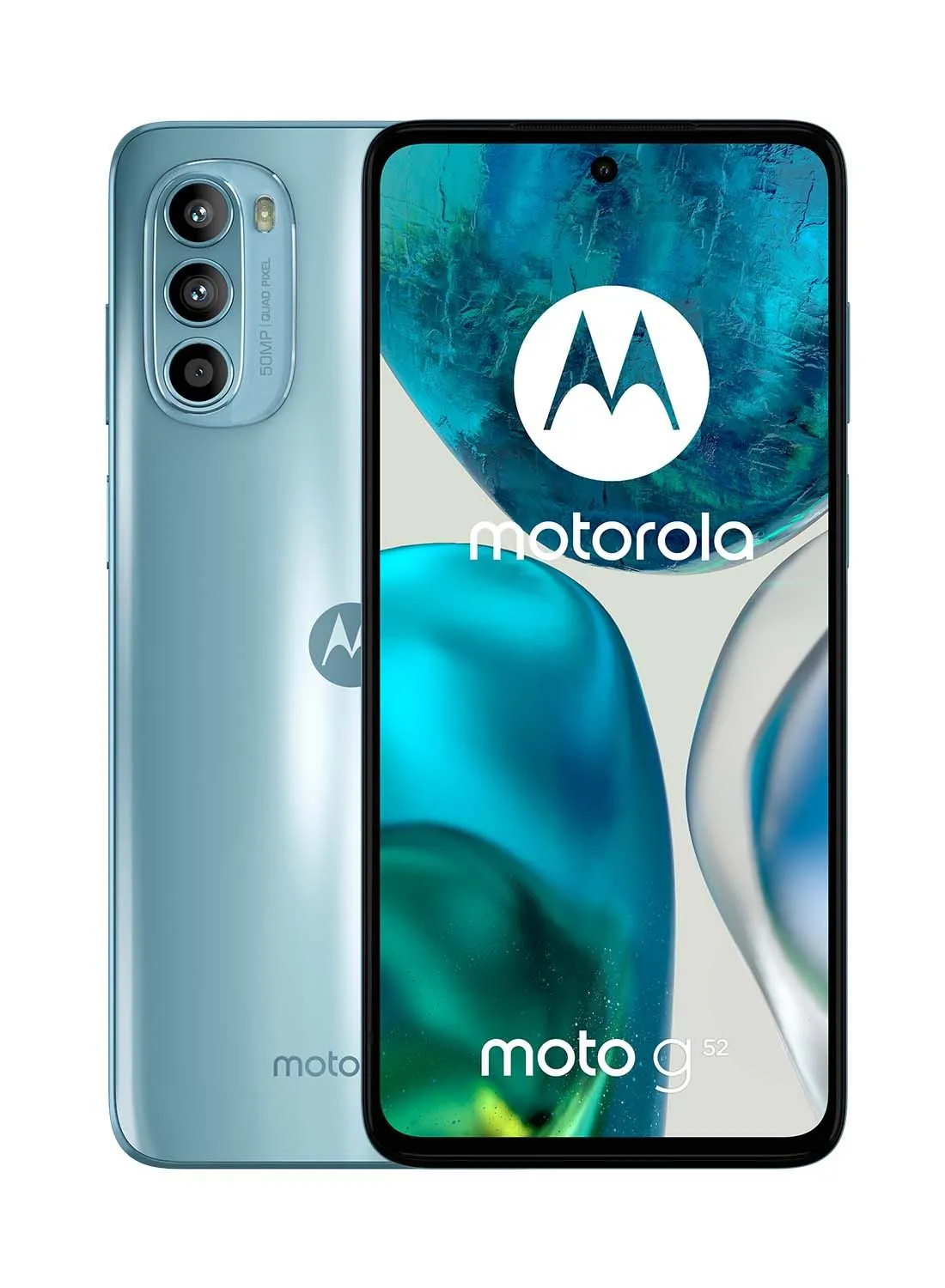 Motorola Moto G52 Dual SIM Glacier Blue 6GB RAM 128GB 4G LTE - إصدار الشرق الأوسط