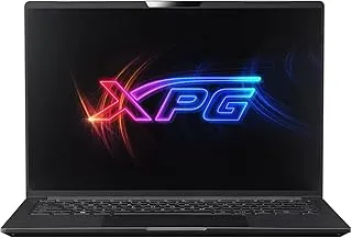 XPG Xenia 14 Lifestyle Notebook 2.14lb خفيف الوزن للغاية Intel i5 16GB DDR4 3200MHz 512GB PCIe Gen4x4 SSD Intel Iris Xe GPU ، 14 بوصة FHD IPS 92٪ شاشة كمبيوتر محمول قابل للعرض (XENIA14I5G11GXELX-BKCUS)