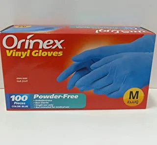 ORINEX POWDER FREE BLUE GLOVES M100pcs