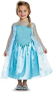 Disguise Elsa Toddler Classic Costume, Large (4-6X), 4-6 Years