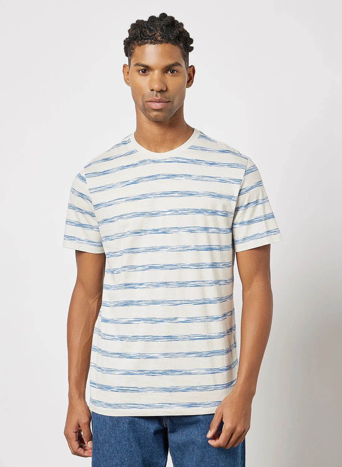 ONLY & SONS Striped Crew T-Shirt