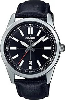 Casio Analog Black Dial Men's Watch - MTP-VD02L-1EUDF