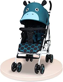 Nurtur Luca Goat Baby / Kids عربة خفيفة الوزن - (0-36 شهرًا) ، سلة تخزين ، مصد قابل للفصل ، حزام أمان من 5 نقاط ، تصميم مضغوط ، حزام كتف (منتج Nurtur الرسمي