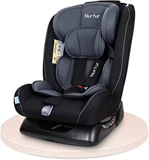 Nurtur Care from the Heart Otto Baby/Kids 4-in-1 Car Seat-4 Position Recline-5-Point Safety Harness – 10 Level Adjustable Headrest,ISOFIX-0 months to 12 years Group 0+/1/2/3,Upto 36kg Official Product