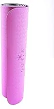 SURIA Unisex Adult Sports Yoga Mat - Purple/Gray, Medium