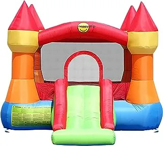 Happy Hop Castle Bouncer with Slide (365 x 265 x 215CM) - Indoor&Outdoor Activity - For Ages 3+ Years Multicolour