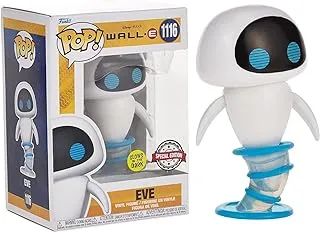 Funko Pop Disney: Wall E Eve Flying GWExc, Action Figure 60334, Multi Color, Funko Pop! (Exc)