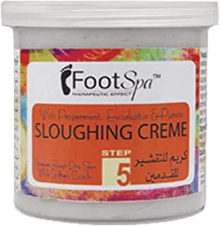Foot Spa C01F-02009/N23F 982568 Sloughing Cream, 473 ml, Black/White