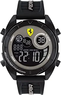 Scuderia Ferrari Forza Digital Men's Silicone Watch
