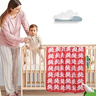 Nurtur - 100% cotton Knitted Baby Blanket TRHA24219