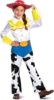 Disguise Disney Pixar Jessie Toy Story 4 Deluxe Girls' Costume Multi, Small (Ize/4-6X)