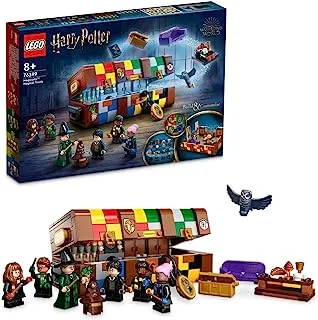 LEGO® 76399 Harry Potter™ Hogwarts™ Magical Trunk Set, Personalisable Toy, Wizarding World Gift Idea for Kids, Girls & Boys with Movie Minifigures and House Colours