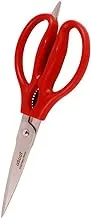 Ascot Kitchen Scissor, Red/Silver