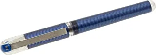 قلم حبر جل هجين من Pentel 1.0 مم - Dx - قلم حبر صبغ فائق النعومة مع برميل مكتنزة - أزرق
