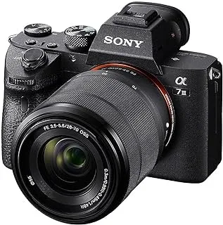 Sony Alpha A7 III Full-Frame Professional Camera 35mm sensor with SEL2870 Interchangeable Lens 24.2 Megapixels - Black (ILCE-7M3K) KSA Version With KSA Warranty Support