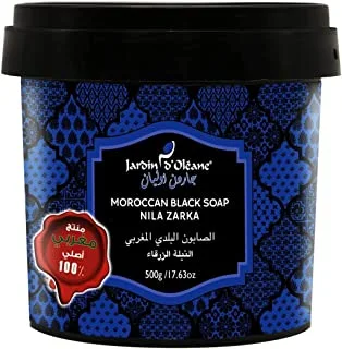 Jardin D Oleane Moroccan Black Soap with Nila Zarka 500g