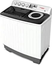 Hommer 12 kg Twin Tub Semi-Automatic Washing Machine with Knob Control | Model No HSA404-20 with 2 Years Warranty