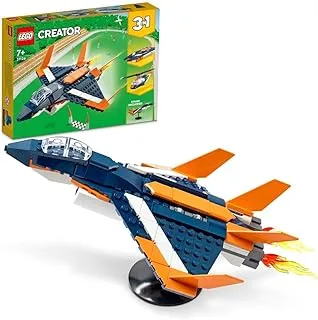 LEGO® Creator 3in1 Supersonic Jet 31126 Building Kit (215 Pieces)