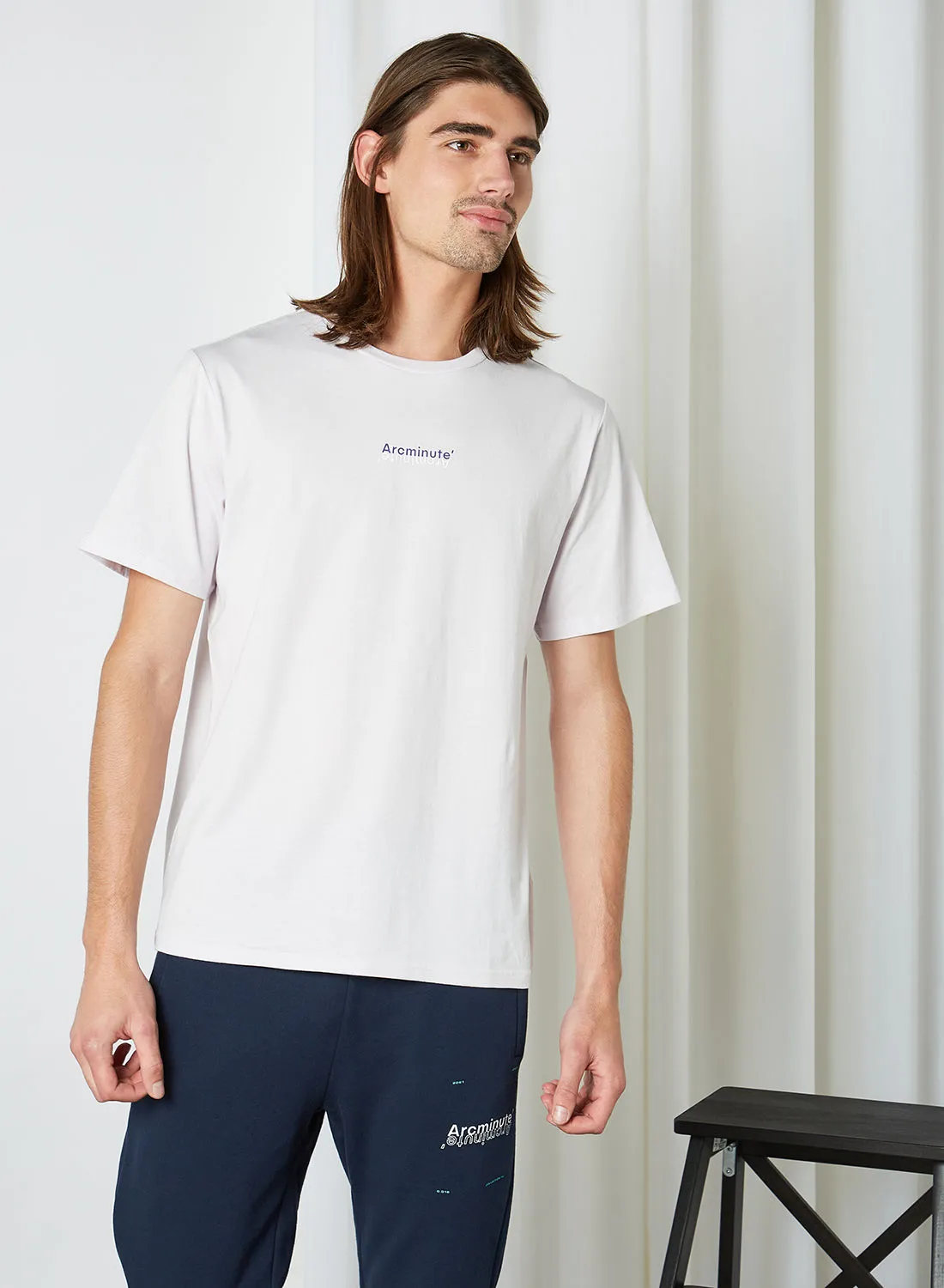 Arcminute Solid Logo T-Shirt Lilac