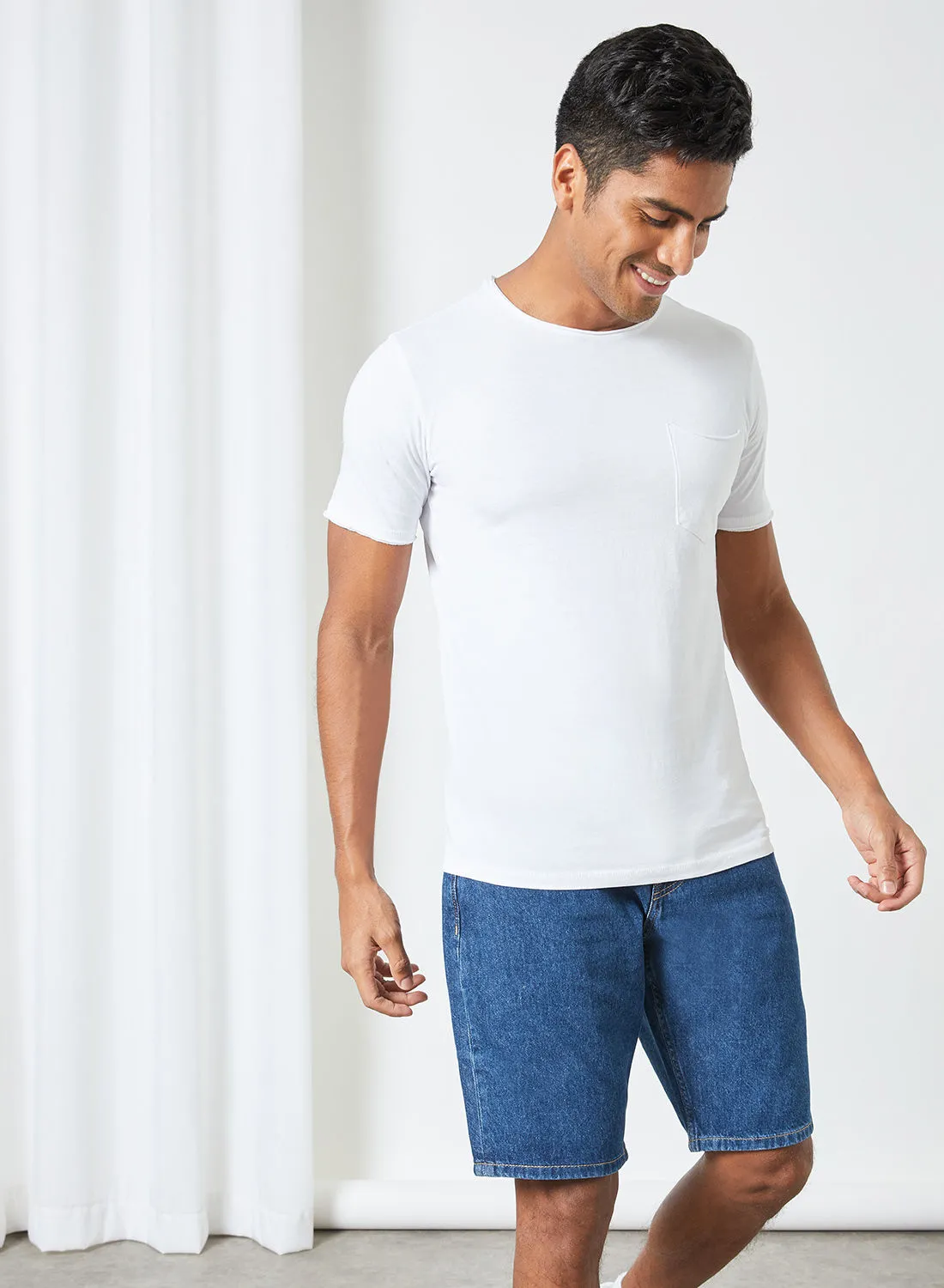LINDBERGH Single Pocket T-Shirt White