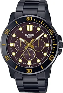 Casio Analog Brown Dial Men's Watch-MTP-VD300B-5EUDF