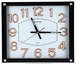 Olsenmark Square Decorative Wall Clock, Large