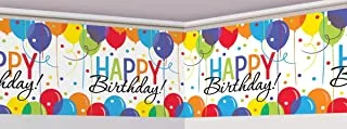 Amscan Banner Roll Party Decorations, One Size, Multicolor