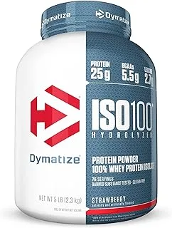 Dymatize Iso 100 - Strawberry - 5 Lbs - Pack May Vary