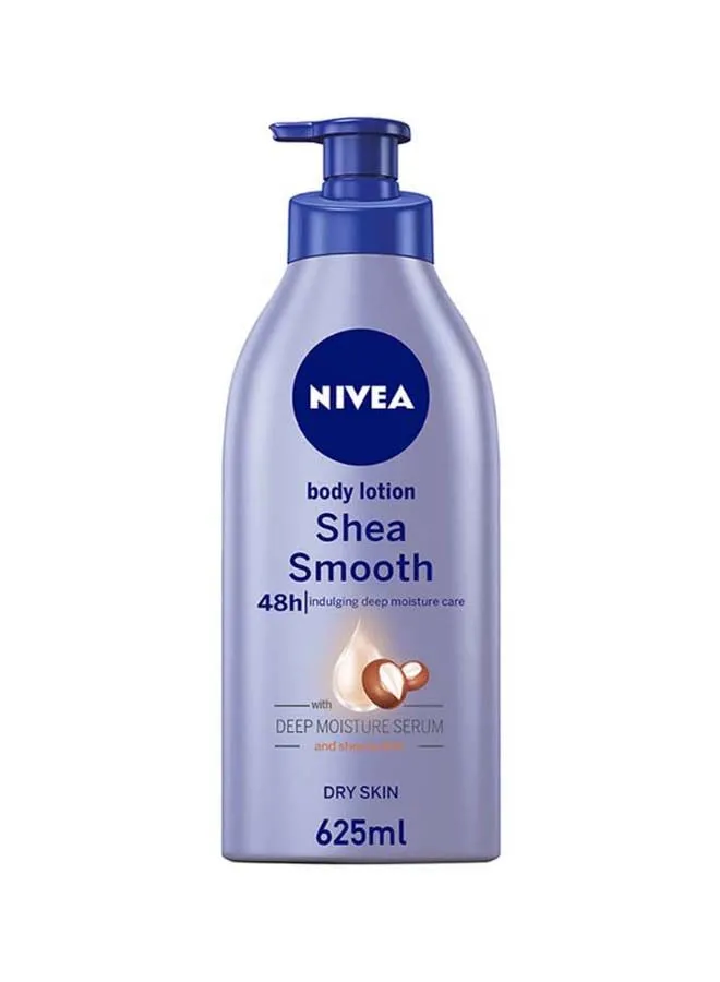 NIVEA Shea Smooth Body Lotion For Dry Skin 625ml
