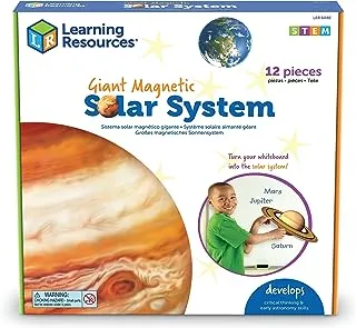 Learning Resources Giant Magnetic Solar System, Whiteboard Display, 12 Piece Set, Ages 5+