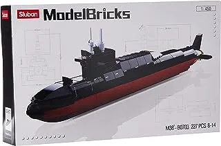 Sluban Model Bricks Series - Strategic Submarine Building Blocks 269 PCS - For Age 8+ Years Old