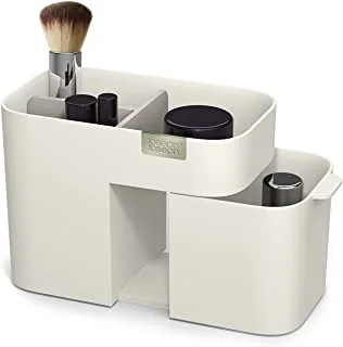Joseph joseph 75003 viva makeup cosmetic storage organizer with drawer, small, shell