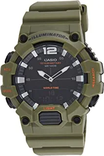 Casio Mens Quartz Watch, Analog-Digital Display and Resin Strap HDC-700-3A2VDF