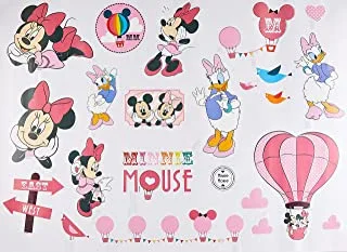 Stor Wall Stickers Minnie, Multi Color, Material: Pvc