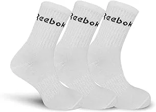 Reebok Unisex-adult ACT CORE MID CREW SOCK 3P Socks