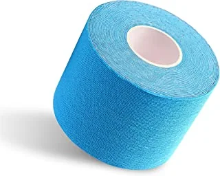 Spidertech Kinesiology Tape Single Standard Canadian Roll، 50 mm x 5 m Size Blue