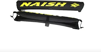 Naish Unisex Adult Roof Rack Pads, 2pcs, Black, Size 45