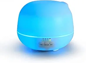 AMINAC Aroma Diffuser, 500ml Aromatherapy/Essential Oil Diffuser, Ultrasonic Humidifier & Cool Mist Humidifier with 7 LED Color for Babies, Yoga, Spa, Car, Children's Room, Bedroom, Office, etc
