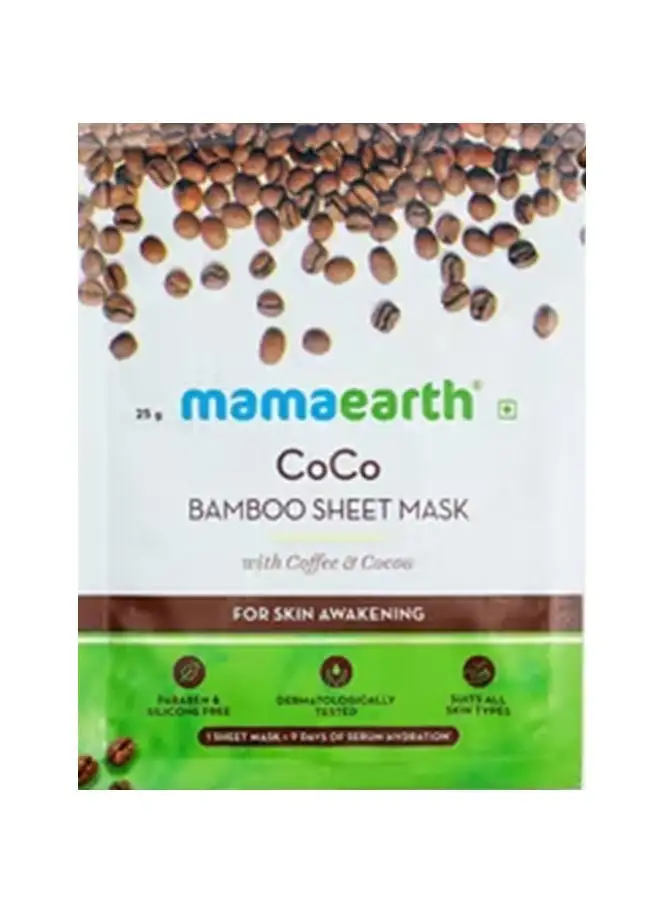 Mamaearth CoCo Bamboo Sheet Mask