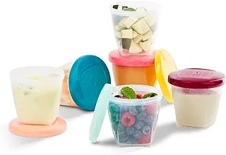 Babymoov Leak Proof Storage Bowls | Bpa Free Containers With Lids, Ideal To Store Baby Food Or Snacks For Toddlers (Pick Your Set Size)