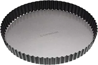 MasterClass Non-Stick Fluted Loose Base Quiche Tin Round 28cm (11