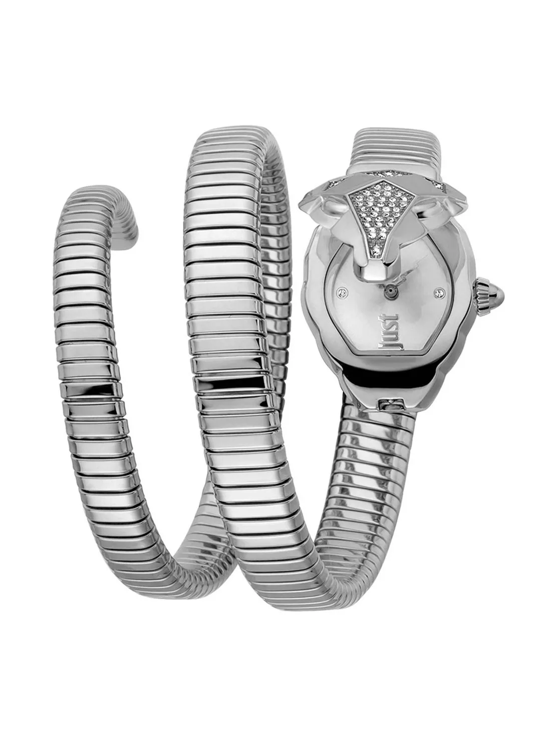 Justcavalli Stainless Steel Analog Hexagon Waterproof Wrist Watch JC1L073M0015